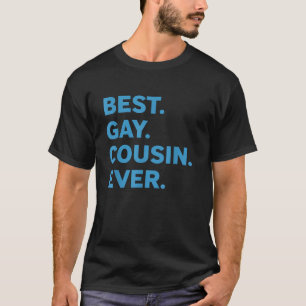 Camiseta Melhor Primo Gay, Rua Relativa LGBTQ, Curiosa e Or