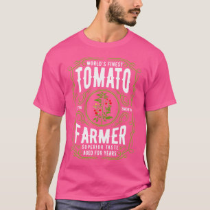 Camiseta Melhor Produtor de Tomate do Mundo Fazendeiro Engr