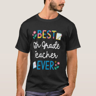 Camiseta Melhor Professor(a) do 6º Ano Já Amo Professor(a)