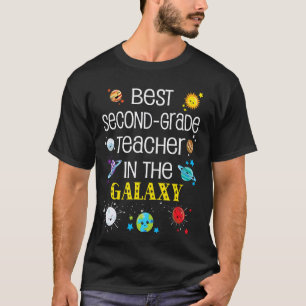 Camiseta Melhor Professor da 2ª Série da Galáxia Volta às A