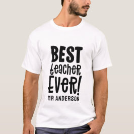 Camiseta Melhor professor de obrigado do que moderno