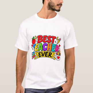 Camiseta Melhor Professor de Todos os Tempos