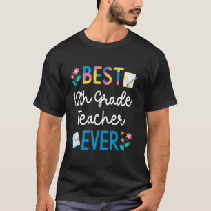 Camiseta Melhor Professor do 12º Ano Melhor Professor Appre