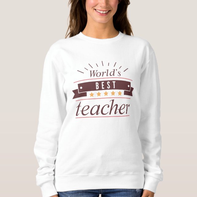 Camiseta Melhor Professor do Mundo (Frente)