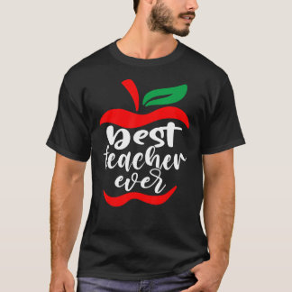 Camiseta Melhor Professora Alguma Vez Obrigado A Dar A Sua 