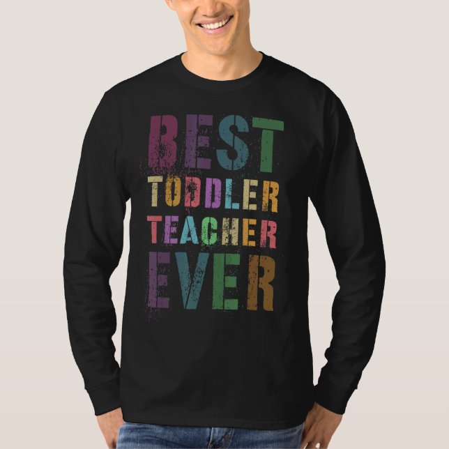 Camiseta Melhor Professora De Bebê Alguma Vez Obrigado Olá  (Frente)