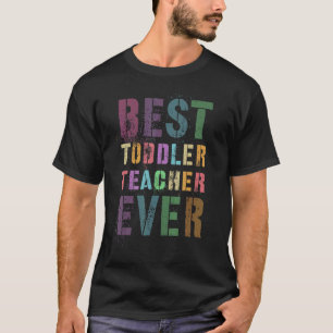 Camiseta Melhor Professora De Bebê Alguma Vez Obrigado Olá