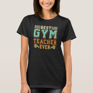 Camiseta Melhor Professora De Educação Em Esporte Treinador