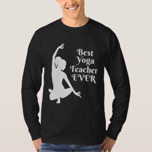 Camiseta Melhor Professora De Ioga Nunca