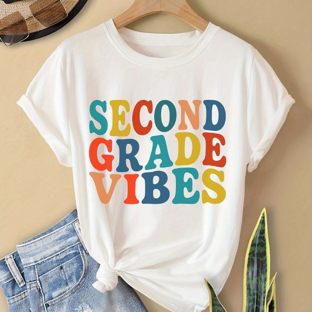 Camiseta Melhor Professora de Segunda Série de Tod (retro teacher shirt, second grade teacher gift, teacher appreciation shirt, teacher graduation gift)