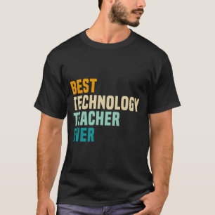 Camiseta Melhor Professora De Tecnologia De Todos Os tempos