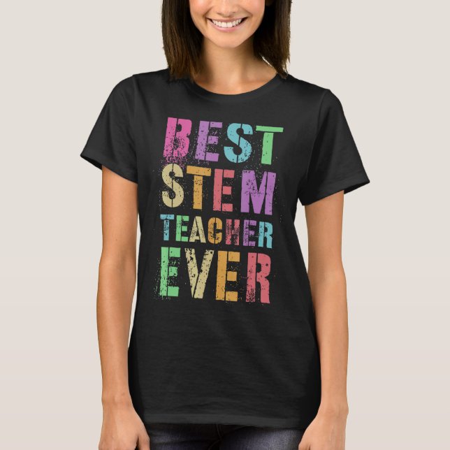 Camiseta Melhor Professora De Tronco Alguma Vez Obrigado Ol (Frente)
