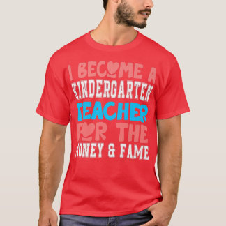 Camiseta Melhor Professora do Jardim de Infância do Ano App