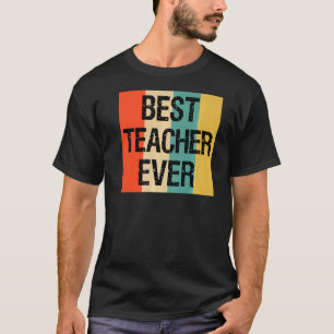 Camiseta Melhor Professora Do Mundo Para Professores De Est