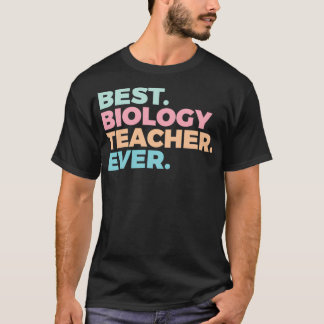 Camiseta Melhor Professora Em Biologia Já Ensino Biológico 