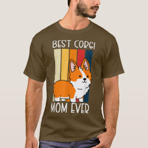 Camiseta Melhor Proprietária Da Mãe De Corgi