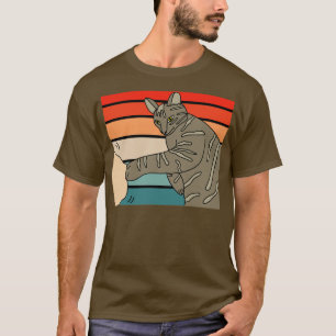 Camiseta Melhor Proprietário De Cat Retroativo De Todo O Te