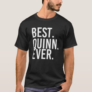 Camiseta MELHOR QUINN NUNCA Dom Nome Funny Personalised Wom