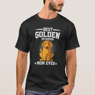 Camiseta Melhor Retriever Dourado Mãe Eterna Retriever Dour