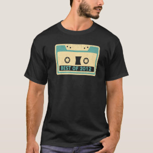 Camiseta Melhor Retrô De Vintage Do Jogador De Fita Cassete