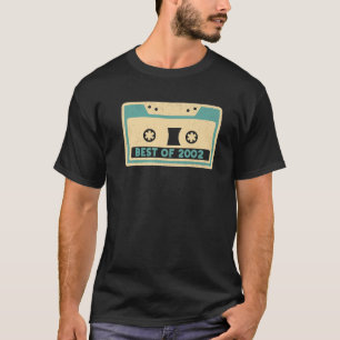 Camiseta Melhor Retrô De Vintage Do Jogador De Fita Cassete