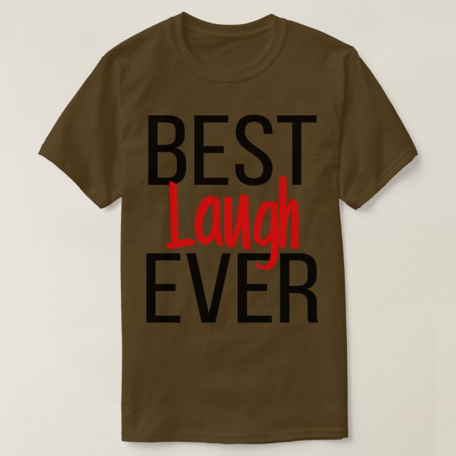 Camiseta Melhor Ria Nunca (Frente do Design)