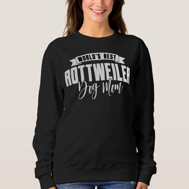 Camiseta Melhor Rottweiler - Mãe (Frente)
