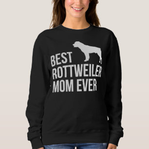 Camiseta Melhor Rottweiler Mãe Meninas Mulheres Rottie