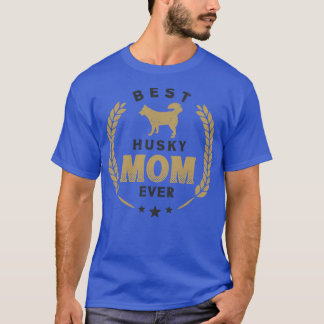Camiseta Melhor Rouco Mãe Já Caçada Cachorro Siberiano Laur