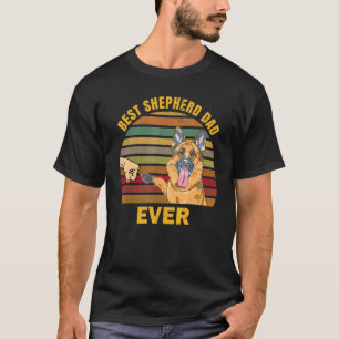 Camiseta Melhor Roupa de Cachorro Pastor Alemão do Pai de S
