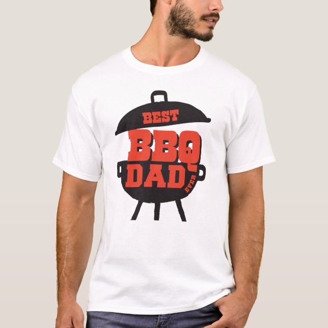 Camiseta Melhor saída do Pai do CHURRASCO (Frente)
