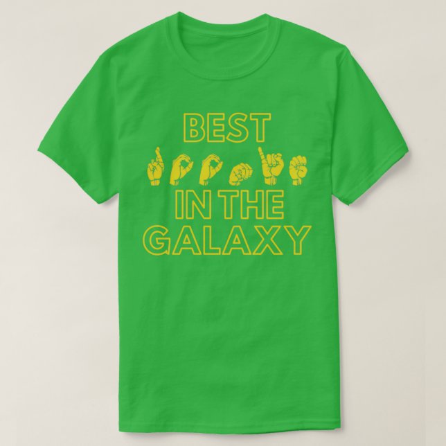 Camiseta Melhor Sala Na Família Galaxy Cute Idea Fo (Frente do Design)