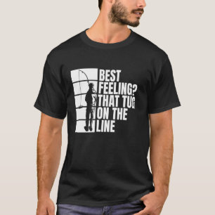 Camiseta Melhor Sensação Do Que Puxar Na Linha De Pesca No