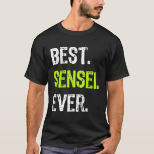 Camiseta Melhor Sensei Alguma Vez Engraçado Professor de Ar