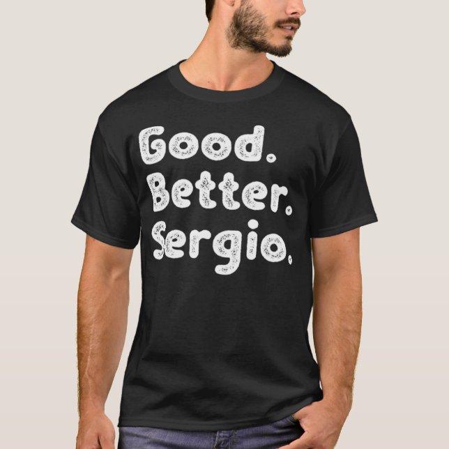Camiseta Melhor Sergio (Frente)