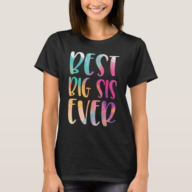 Camiseta Melhor Sis Grande Nunca Dia das Mães (Frente)