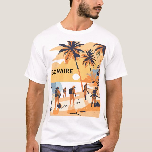 Camiseta Melhor snorkeling em bonaire (Frente)