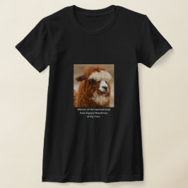 Camiseta Melhor Sobrancelha Única de Alpaca
