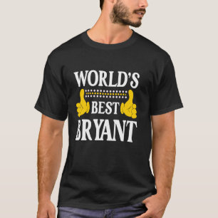Camiseta Melhor Sobrenome da família Bryant Surname Team