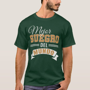 Camiseta Melhor Sogro Do Mundo Presente para sogro em espan