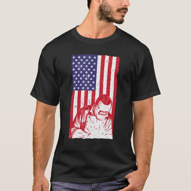 Camiseta Melhor Soldadura Para Mulheres Homens, Tigmig Weld (Frente)