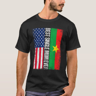 Camiseta Melhor Solteiro Mãe Alguma Vez Retroamericana Burk