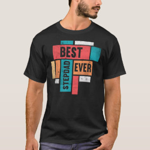 Camiseta Melhor Stepdad De Todos Os Stepdad Feliz Pai Gordo