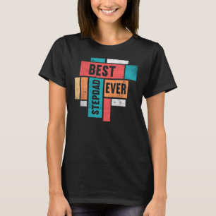 Camiseta Melhor Stepdad De Todos Os Stepdad Feliz Pai Gordo