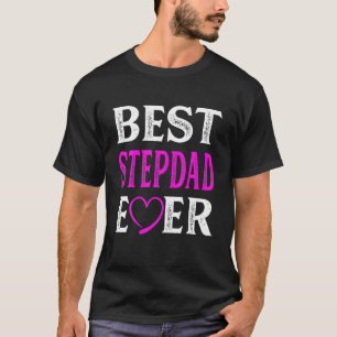 Camiseta Melhor Stepdad Encantado Dias de os namorados Fami