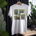Camiseta Melhor Stepdad Ever 4 Foto<br><div class="desc">A melhor camiseta personalizada Stepdad - perfeita para dia de os pais ou pai de aniversário. O modelo de foto está configurado para você criar sua própria colagem de fotos exclusiva com 4 de suas fotos favoritas da família. As fotos estão divididas com o texto "melhor pai de etapa de...</div>