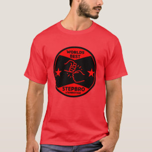 Camiseta Melhor Stepirmão do Mundo