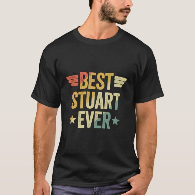 Camiseta Melhor Stuart Nunca (Frente)