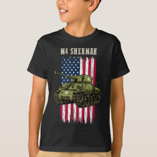 Camiseta Melhor Tanque Ww2 M4 Sherman A Wwii Army Tank Para