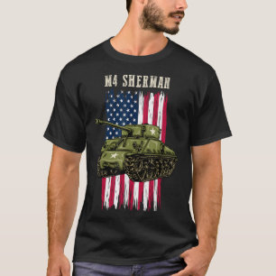 Camiseta Melhor Tanque Ww2 M4 Sherman A Wwii Army Tank Para